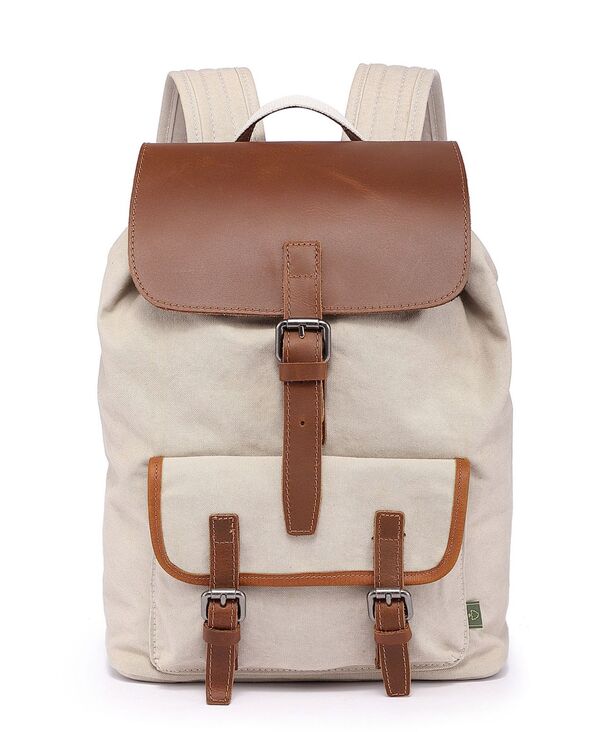 TSDブランド レディース バッグ バックパック・リュックサック TSD BRAND Bigleaf Canvas Backpack Ivory アイボリー|ReVida 店
