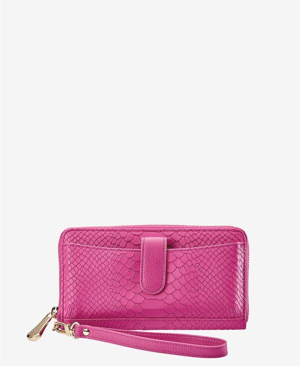 ギギニューヨーク レディース 付属品 紙入れ なめし革 GiGi New York City Leather Phone Wallet Azalea