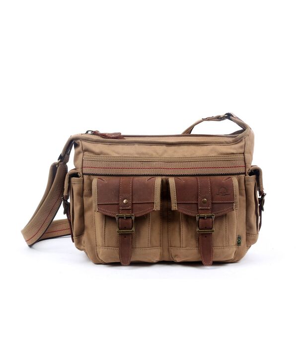 ＴＳＤブランド レディース バッグ ショルダーバッグ TSD BRAND Turtle Ridge Canvas Mail Bag Camel キャメル