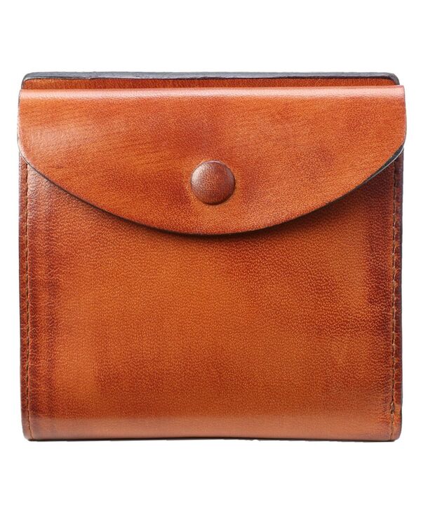 オールドトレンド レディース アクセサリー 財布 レザー OLD TREND Women's Genuine Leather Snapper Wallet Cognac 17,985円