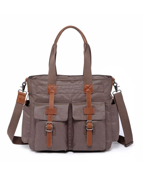 ＴＳＤブランド レディース バッグ トートバッグ コート TSD BRAND Urban Light Coated Canvas Tote Bag Brown ブラウン
