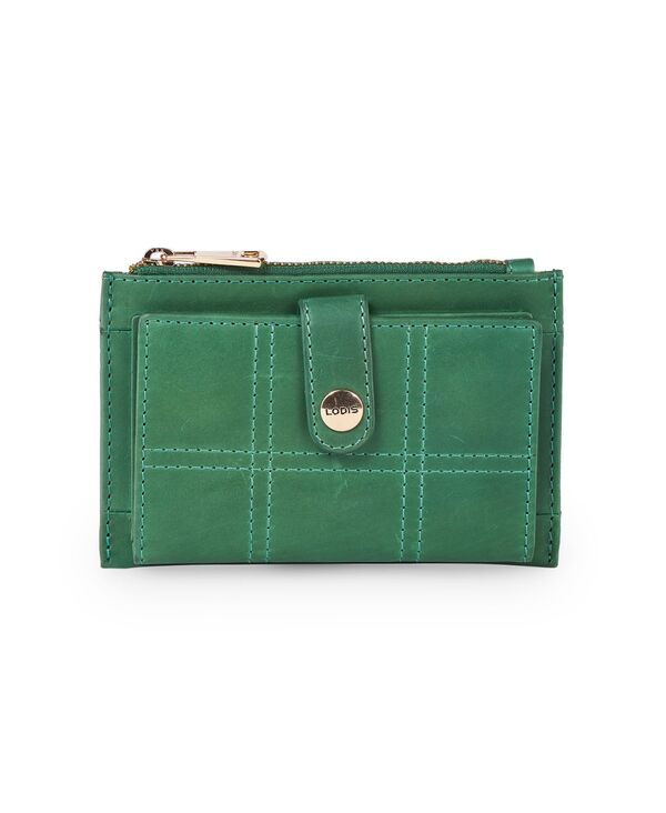 ロディス レディース アクセサリー 財布 LODIS Women's Kinsley Small Card Wallet Kelly Green グリーン