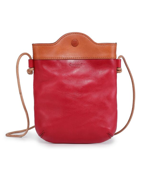 オールドトレンド レディース バッグ ショルダーバッグ レザー OLD TREND Women's Genuine Leather Out West Crossbody Bag Red レッド