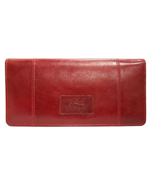 マンシーニ レディース アクセサリー 財布 Mancini Casablanca Collection RFID Secure Ladies Trifold Wallet Red レッド