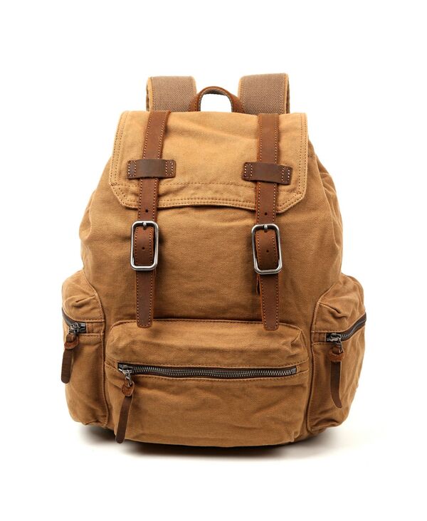 ＴＳＤブランド レディース バッグ バックパック・リュックサック TSD BRAND Silent Trail Canvas Backpack Camel キャメル