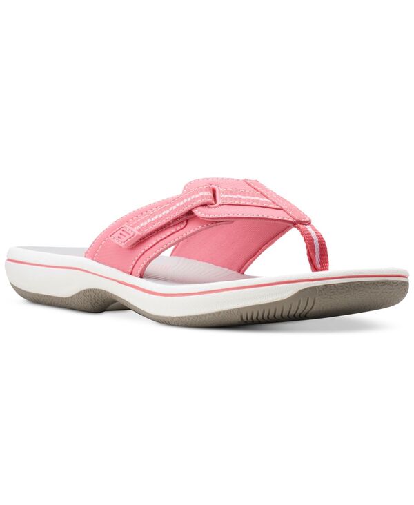 クラークス レディース シューズ サンダル Clarks Women's Cloudsteppers Brinkley Jazz Sandals Bright Pink ピンク