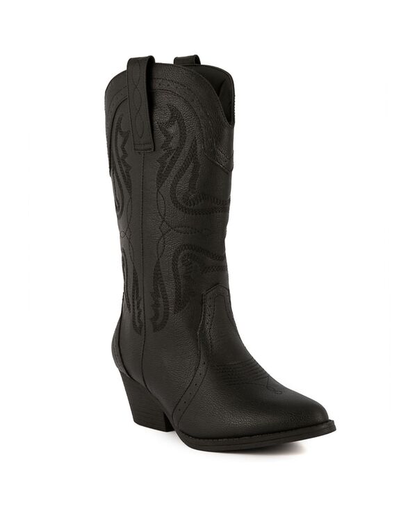 シュガー レディース シューズ ブーツ・レインブーツ トール ブーツ Sugar Women's Tammy Tall Cowboy Boots Black ブラック