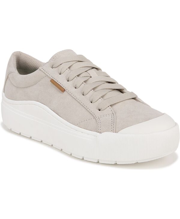 ドクター・ショール レディース シューズ スニーカー プラットフォーム Dr. Scholl's Women's Time Off Platform Sneakers Oyster Brown Fabric ブラウン