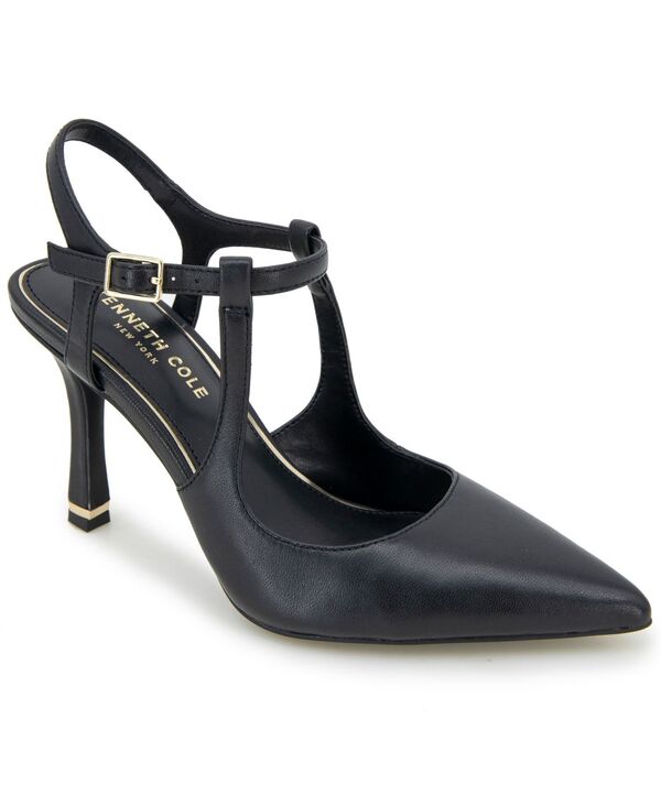 ケネスコール レディース シューズ パンプス アンクル Kenneth Cole New York Women's Romi Ankle Sling back Pumps Black ブラック