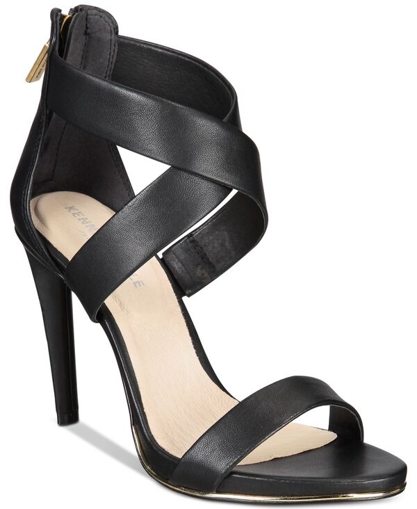 ケネスコール レディース シューズ サンダル Kenneth Cole New York Women's Brooke Cross Dress Sandals Black ブラック