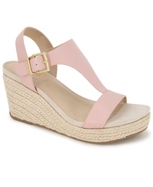 ケネスコール レディース シューズ サンダル Kenneth Cole Reaction Women's Card Wedge Espadrille Sandals Blush ブラッシュ｜ReVida 店