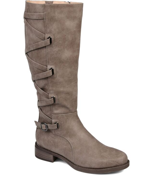 ジュルネ コレクション レディース シューズ ブーツ・レインブーツ Journee Collection Women's Carly Boots Taupe トープ｜ReVida 店 23,850円