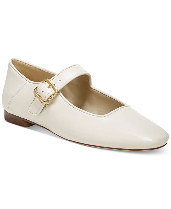 サムエデルマン レディース シューズ パンプス Sam Edelman Women's Michaela Buckled Mary Jane Flats Modern Ivory アイボリー