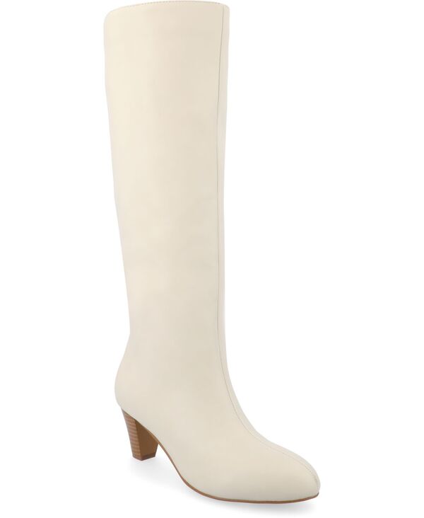 ジュルネ コレクション レディース シューズ ブーツ・レインブーツ Journee Collection Women's Jovey Regular Calf Boots Bone
