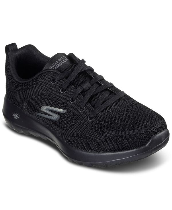 スケッチャーズ レディース シューズ スニーカー レース Skechers Women Go Walk Joy Lace Walking Sneakers from Finish Line Black ブラック