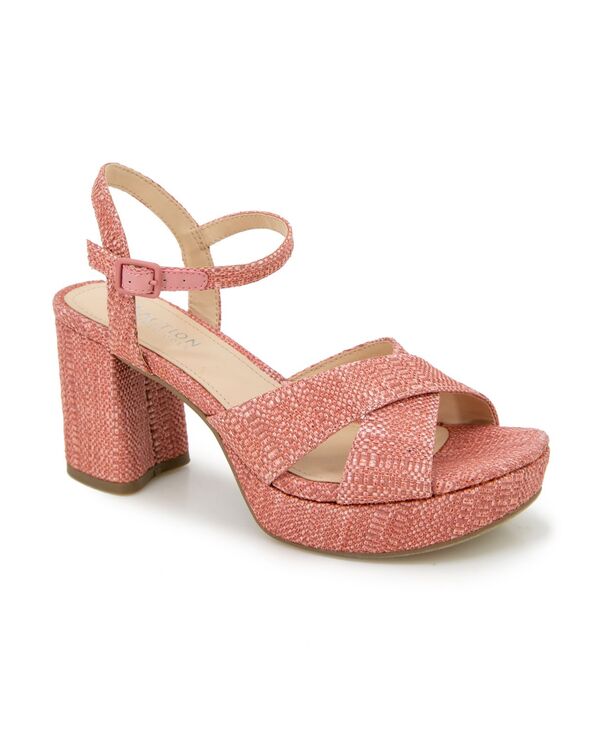 ケネスコール レディース シューズ サンダル プラットフォーム ヒール Kenneth Cole Reaction Women's Reeva Platform Heeled Dress Sandals Poppy