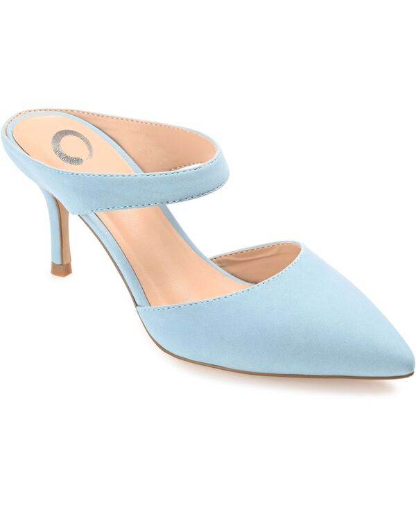 ジュルネ コレクション レディース シューズ パンプス ヒール Journee Collection Women's Maevali Pointed Toe Heels Blue ブルー