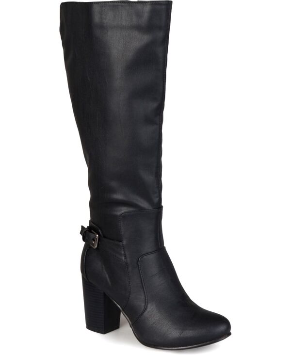 ジュルネ コレクション レディース シューズ ブーツ・レインブーツ Journee Collection Women's Carver Boots Black ブラック