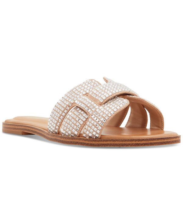 アルド レディース シューズ サンダル ALDO Women's Elenaa Studded Flat Slide Sandals Bone