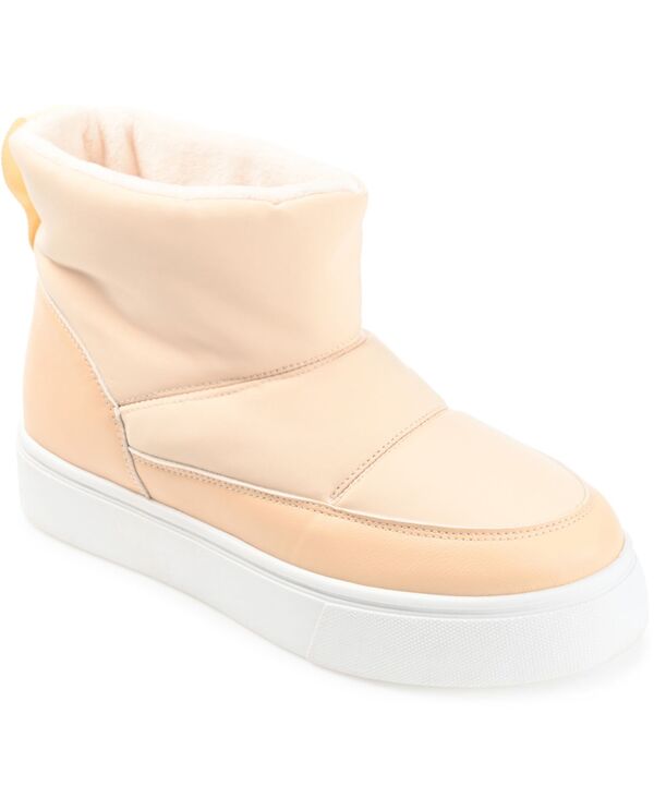 ジュルネ コレクション レディース シューズ ブーツ・レインブーツ Journee Collection Women Sethie Cold Weather Booties Ivory アイボリー