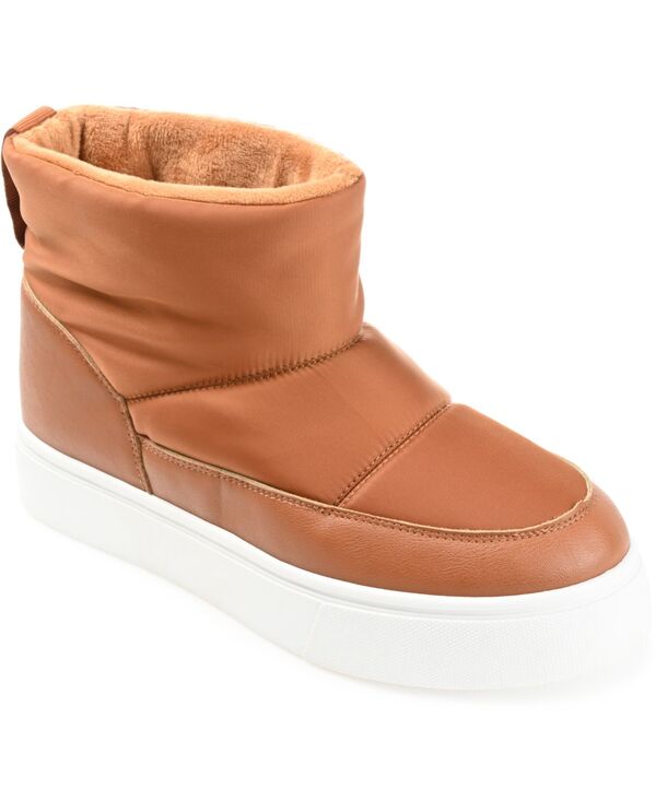 ジュルネ コレクション レディース シューズ ブーツ・レインブーツ Journee Collection Women Sethie Cold Weather Booties Rust ラスト