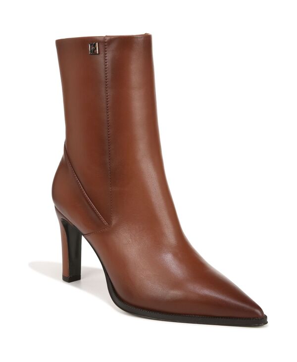 フランコサルト レディース シューズ ブーツ・レインブーツ Franco Sarto Women's Appia Dress Booties Tobacco Brown Leather ブラウン|ReVida 店