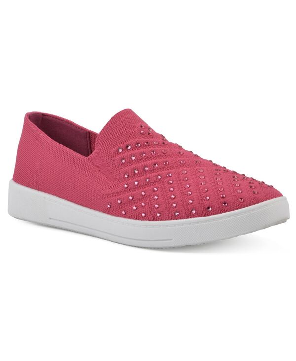 ホワイトマウンテン レディース シューズ スニーカー White Mountain Women's Upbring Slip On Sneakers Super Pink Fabric ピンク