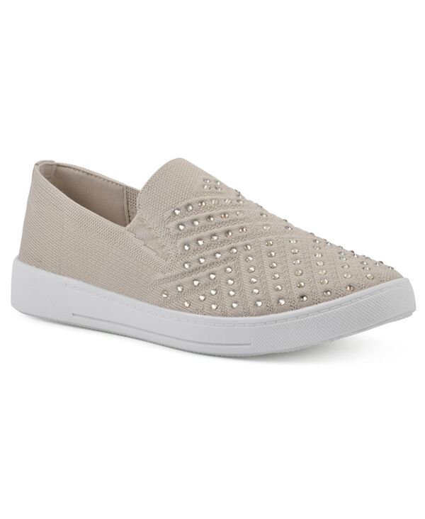 白いこと山岳 レディース シューズ スニーカー White Mountain Women\u0027s Upbring Slip On Sneakers Taupe Fabric トープ