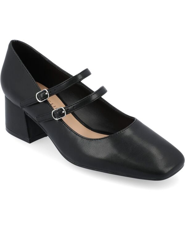 ジュルネ コレクション レディース シューズ パンプス Journee Collection Women's Nally Double Strap Mary Jane Pumps Black ブラック 16,410円