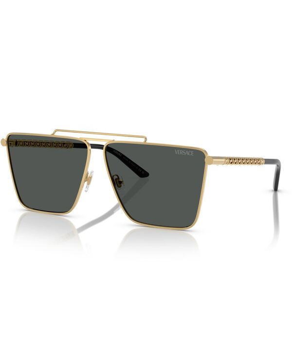 ヴェルサーチ メンズ アクセサリー サングラス・アイウェア Versace Men's Sunglasses Ve2266 Gold ゴールド