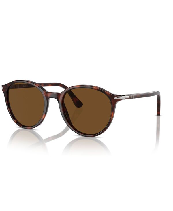 ペルソル メンズ 佩び物 サングラス・アイウェア Persol Unisex Polarized Sunglasses Po3350S Havana