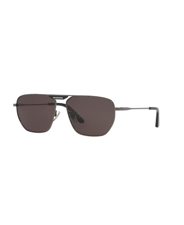 バレンシアガ メンズ 付属物 サングラス・アイウェア Balenciaga Men\u0027s Sunglasses BB0298SA Gray 薄墨色