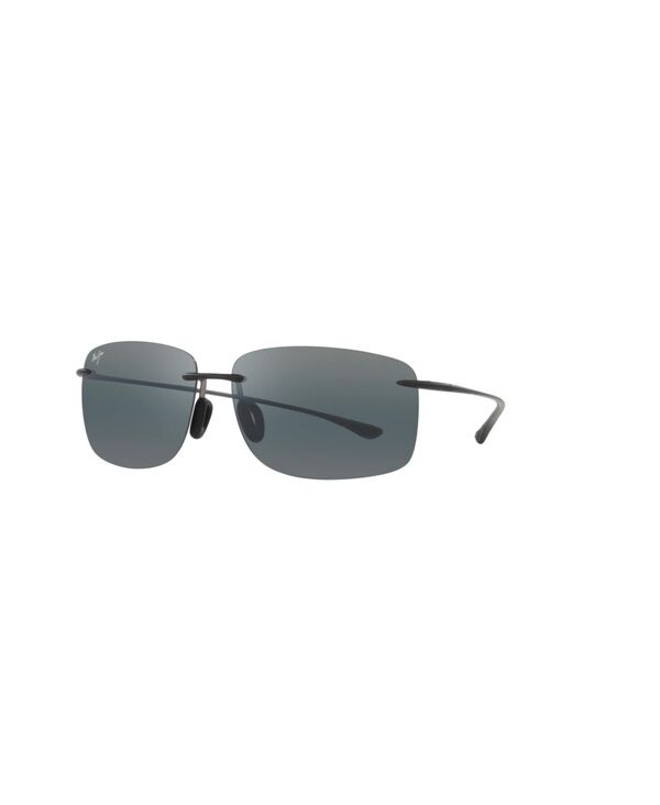 マウイ体操場 メンズ 付属物 サングラス・アイウェア Maui Jim Unisex Polarized Sunglasses Hema Mj000703 Gray 薄墨色 バッグ・小物・ブランド雑貨-眼鏡・サングラス