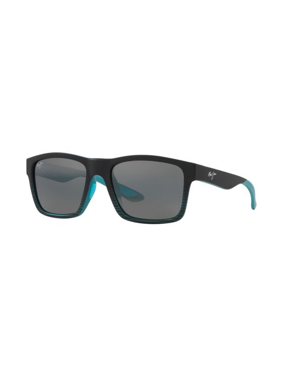 マウイ体育館 メンズ 付属品 サングラス・アイウェア Maui Jim Unisex Polarized Sunglasses The Flats Mj000738 Blue Green 青み