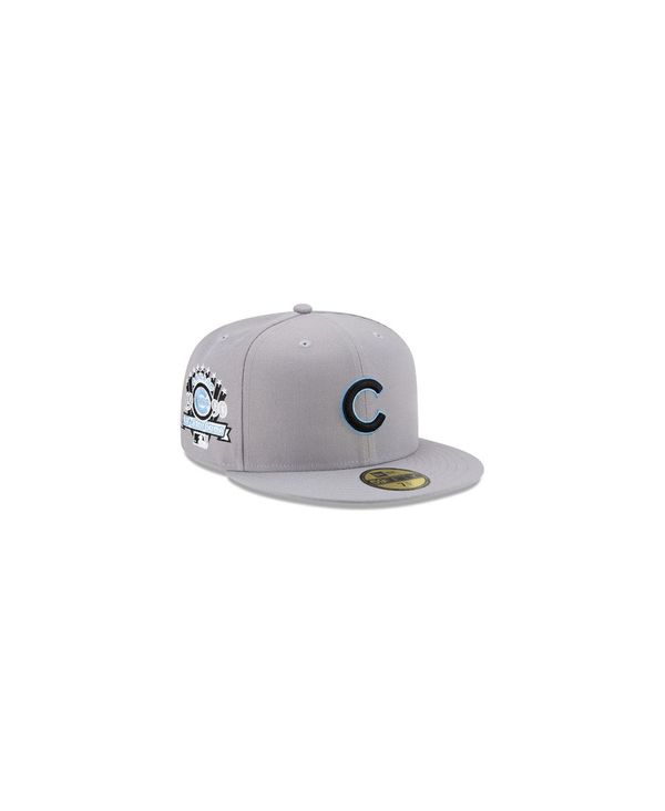 最も優遇 ニューエラ レディース 帽子 アクセサリー Chicago Cubs Color Uv Gray Sky 59fifty Cap Gray Skyblue 最新情報 Neostudio Ge