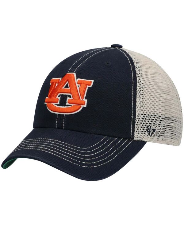 47 ブランド メンズ アクセサリー 帽子 '47 Brand Men's Navy Auburn Tigers Trawler Trucker Snapback Hat Navy ネイビー