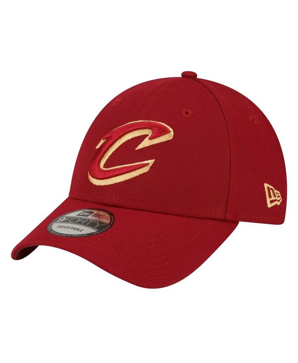 ニューエラ メンズ アクセサリー 帽子 New Era Men's Wine Cleveland Cavaliers The League 9FORTY Adjustable Hat Wine ワイン