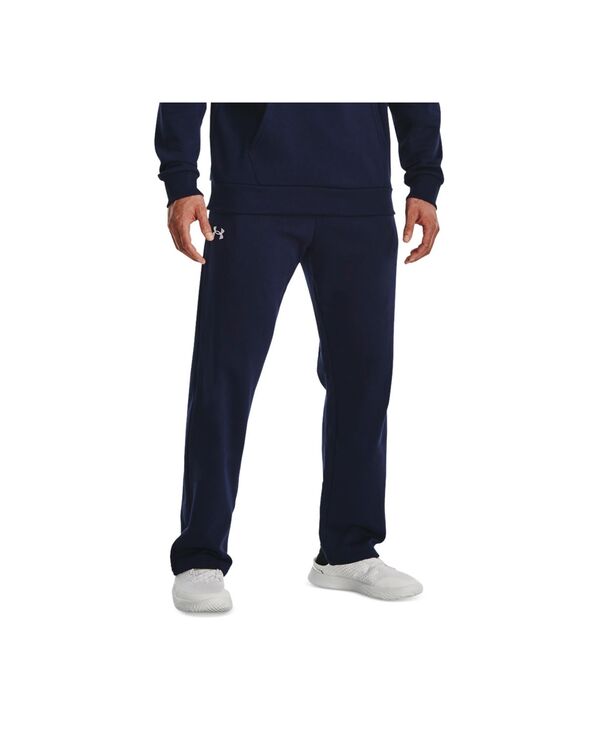 アンダーアーマー メンズ ボトムス カジュアルパンツ パンツ フリース Under Armour Men's Rival Fleece Drawstring Pants Navy ネイビー