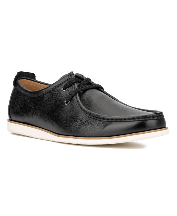 ビンテージファンドリー メンズ シューズ スリッポン・ローファー レース ローファー Vintage Foundry Co Men's Jackson Lace-Up Loafers Black ブラック