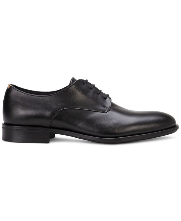 ヒューゴボス メンズ シューズ ドレスシューズ ワンピース ダービー レース Hugo Boss Men's Colby Lace-Up Derby Dress Shoes Black ブラック