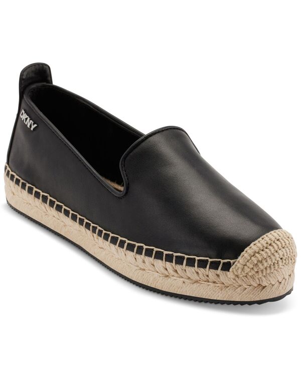 ダナ キャラン ニューヨーク レディース シューズ スリッポン・ローファー DKNY Women's Mallandra Slip-On Espadrille Flats Black ブラック