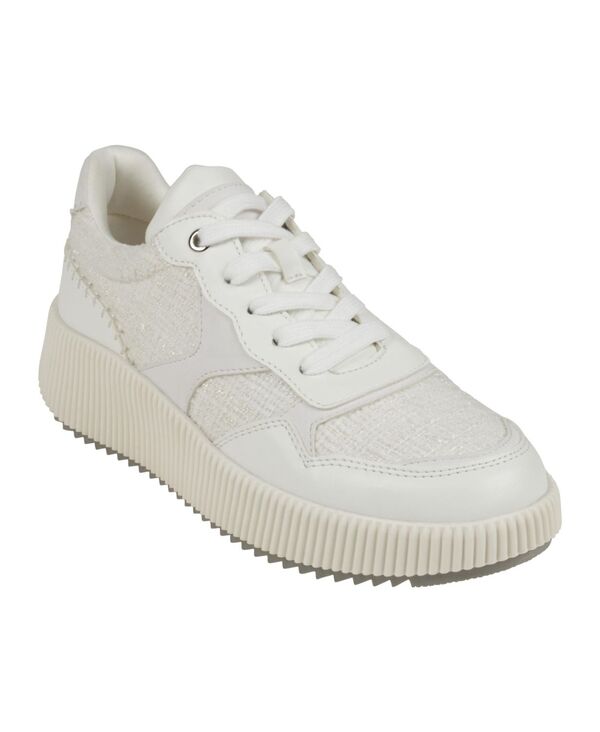 ジーシーシューズ レディース シューズ スニーカー レース GC Shoes Women's Calico Lace-Up Sneakers White ホワイト