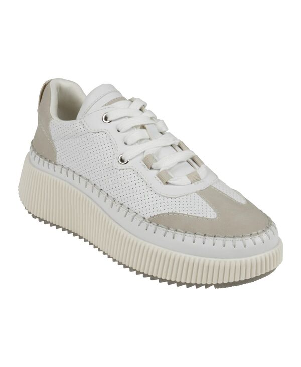 ジーシーシューズ レディース シューズ スニーカー レース GC Shoes Women's Madrid Lace Up Sneakers Beige White ホワイト