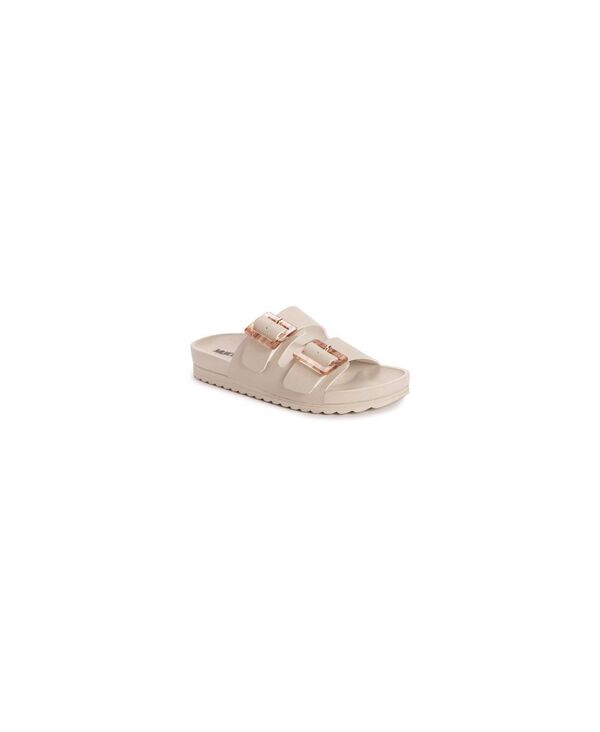 ムクルクス レディース シューズ サンダル MUK LUKS Women's Grand Cayman Sandal Stone ストーン｜ReVida 店