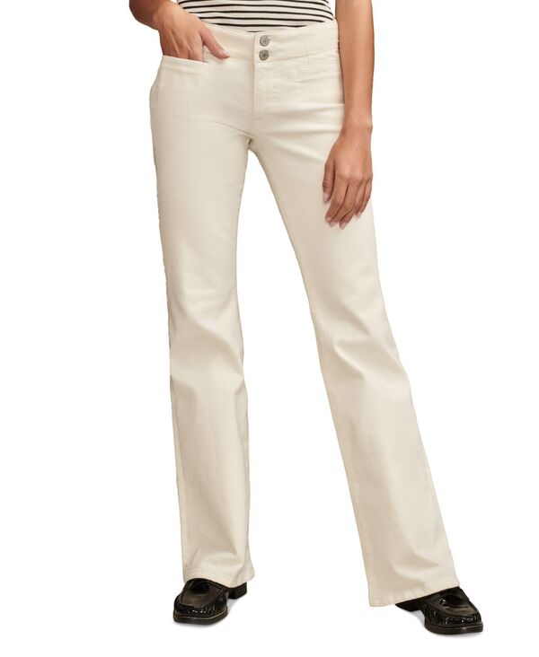 ラッキーブランド レディース ボトムス デニムパンツ ジーンズ Lucky Brand Women's Mid-Rise Sweet-Flare Jeans Bright White ホワイト
