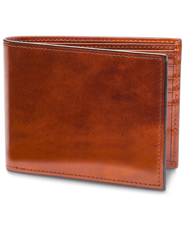 ボスカ メンズ アクセサリー 財布 レザー Bosca Men's Wallet Old Leather Continental Bifold Wallet with I.D. Flap Amber アンバー