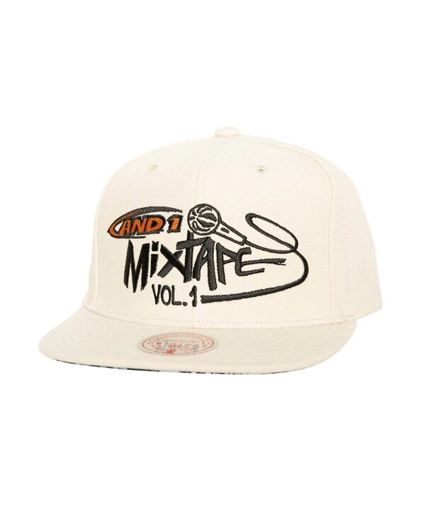 ミッチェル&ネス メンズ アクセサリー 帽子 Mitchell & Ness Men's x AND1 White Mixtape Vol. 1 Adjustable Hat White ホワイト 7,336円