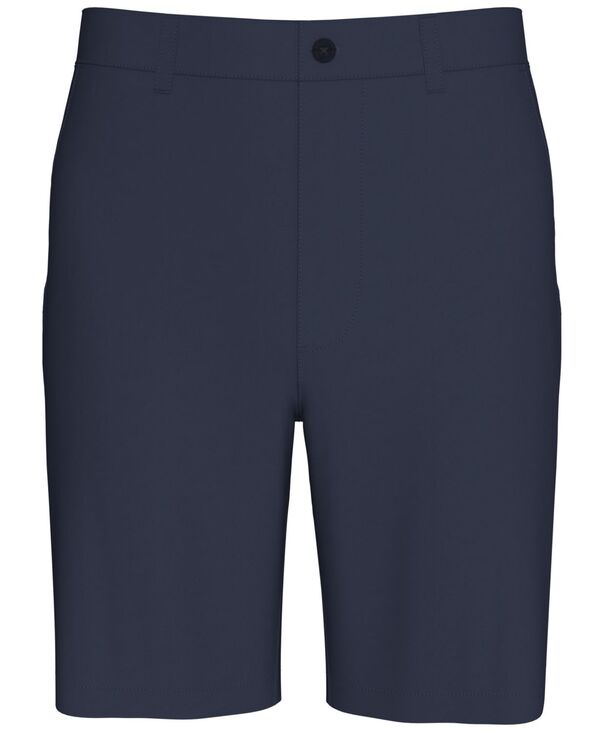 ピージーエーツアー メンズ ボトムス ハーフパンツ・ショーツ ショートパンツ PGA TOUR Men's Active-Waistband Golf Shorts Navy ネイビー｜ReVida 店