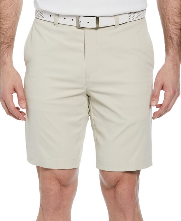 ピージーエーツアー メンズ ボトムス ハーフパンツ・ショーツ ショートパンツ PGA TOUR Men's Active-Waistband Golf Shorts Silver Lining シルバー