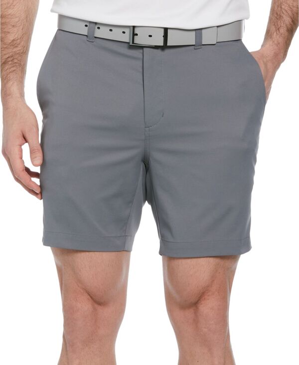 ピージーエーツアー メンズ ボトムス ハーフパンツ・ショーツ ショートパンツ PGA TOUR Men's 7 Golf Shorts with Active Waistband Med Gray グレー